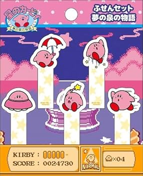 Amazon.co.jp: 星のカービィ 夢の泉の物語 1. ふせんセット